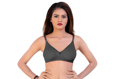 Women's Cotton Non Padded Non-Wired Stylish Bra