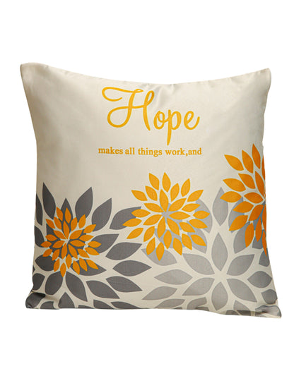 Hope, Family, Faith, Love Cushion Cover, Set Of 4