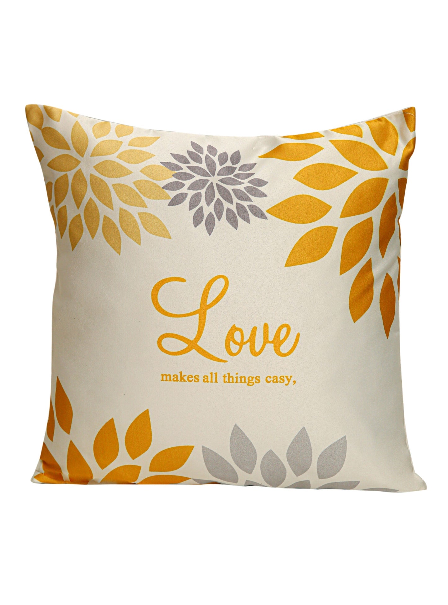 Hope, Family, Faith, Love Cushion Cover, Set Of 4