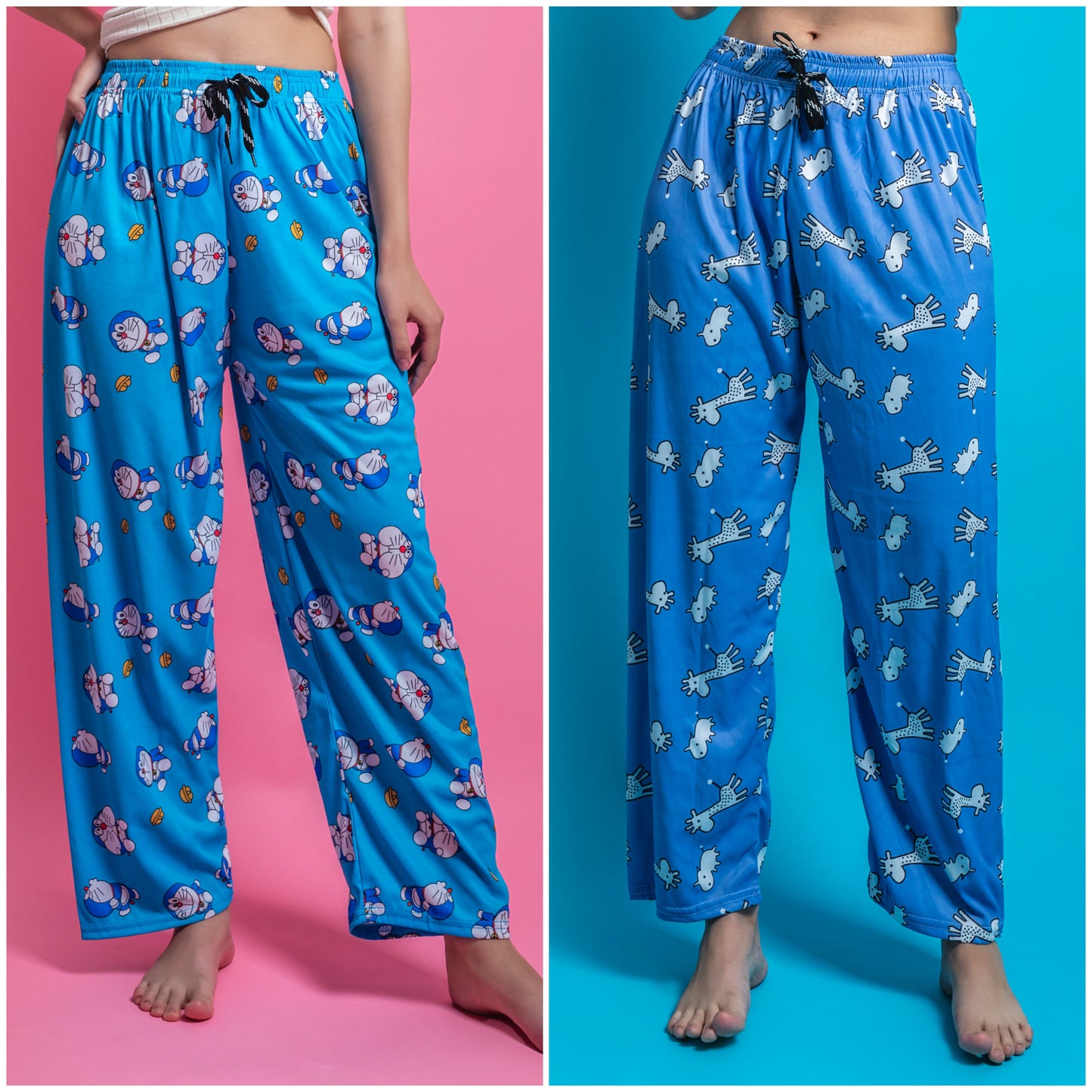 Women's Pack of 2 Printed Lounge payjama