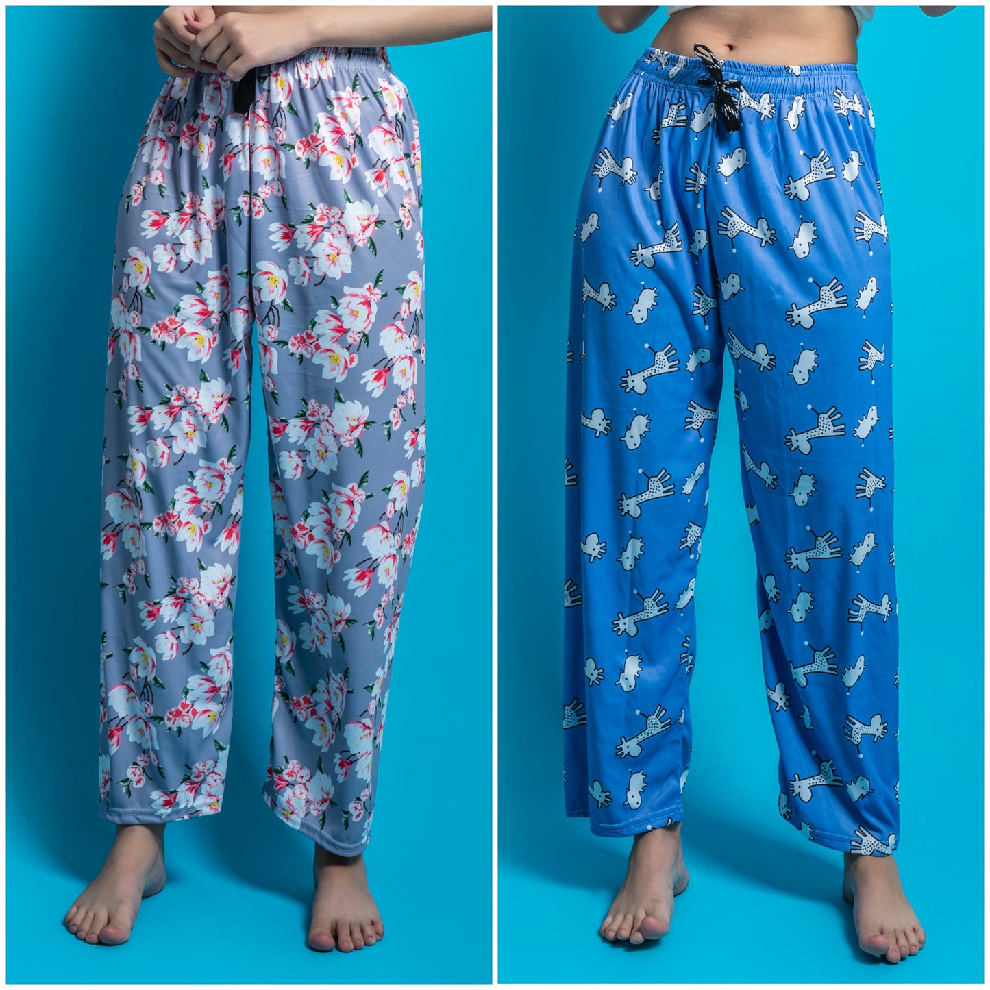 Women's Pack of 2 Printed Lounge payjama