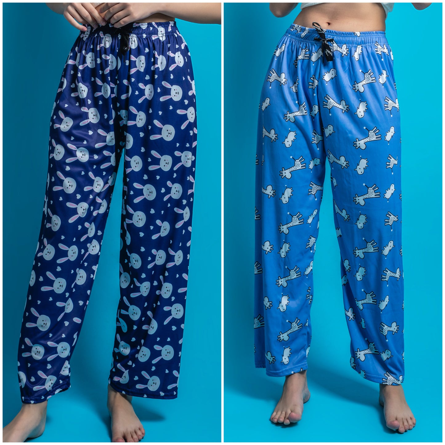 Women's Pack of 2 Printed Lounge payjama