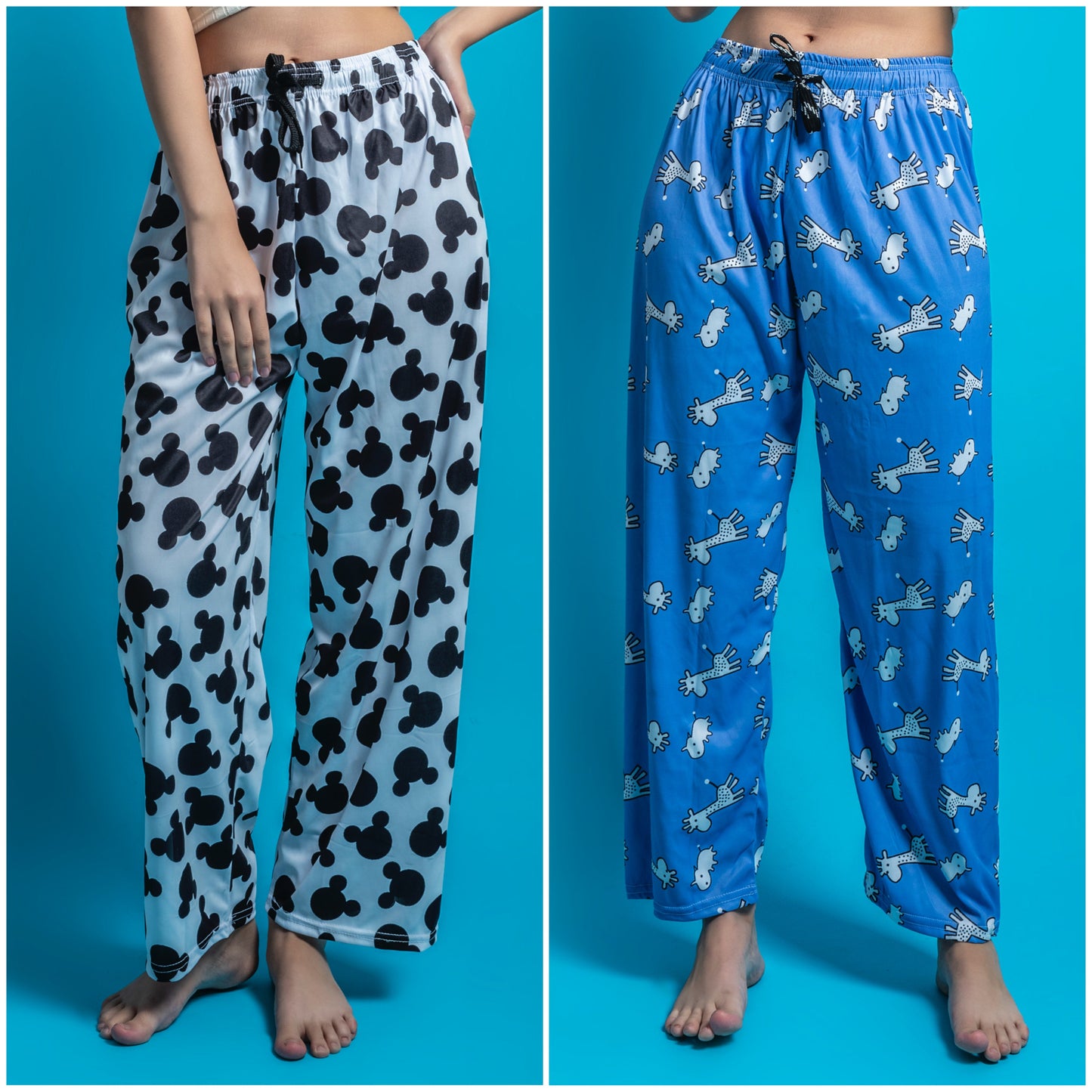 Women's Pack of 2 Printed Lounge payjama