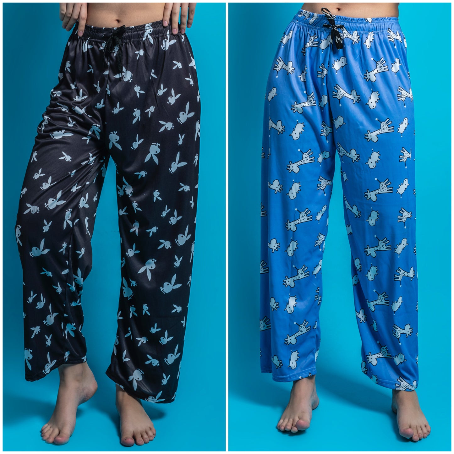 Women's Pack of 2 Printed Lounge payjama