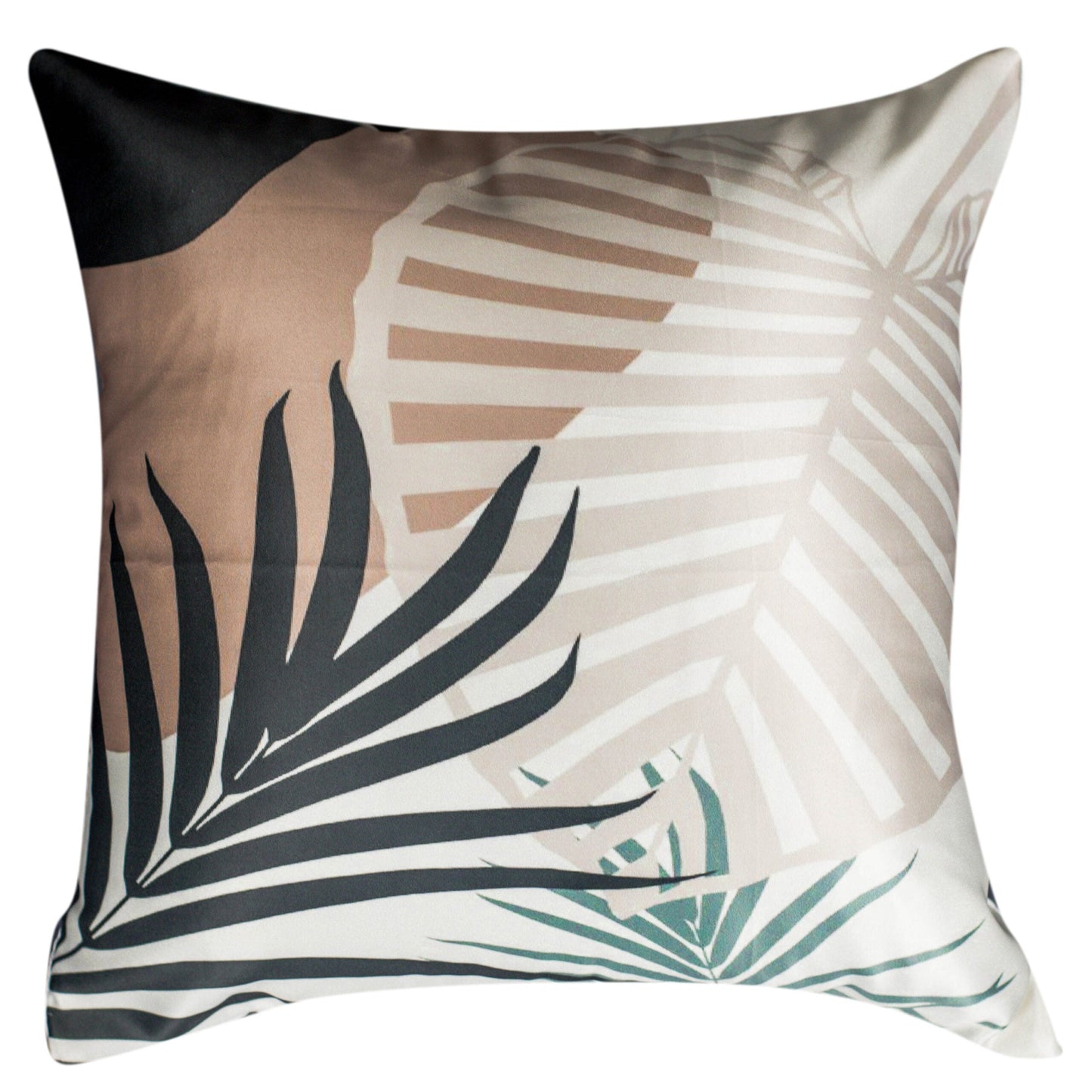 Ethnic Contemporary Printed Satin Cushion Covers, Set of 5