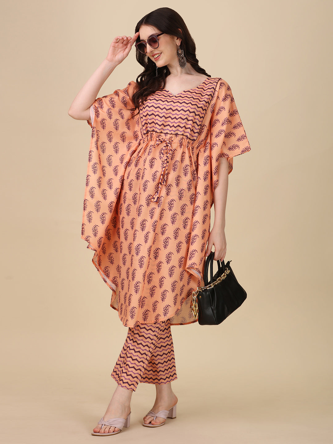 COORDINATED CHIC KAFTAN SET