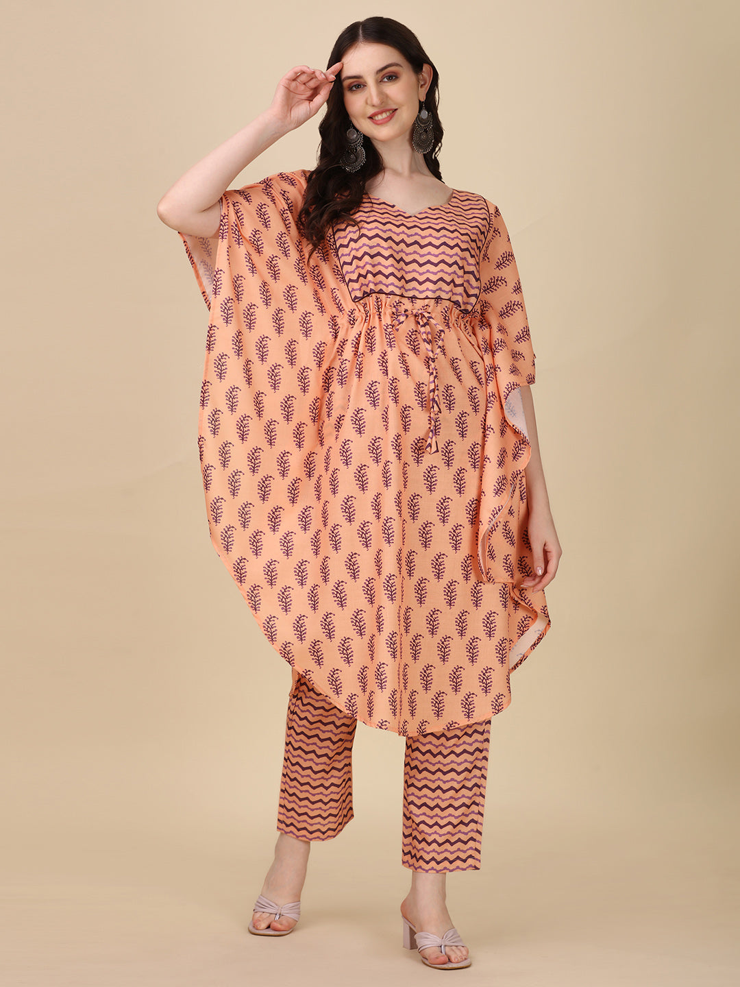 COORDINATED CHIC KAFTAN SET