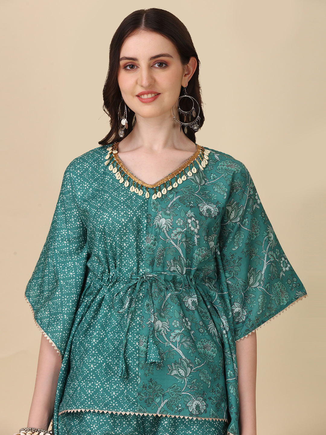 PERFECT MINGLE TWO TONE KAFTAN