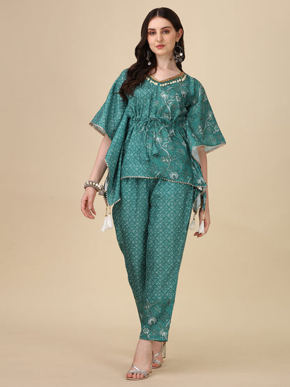 PERFECT MINGLE TWO TONE KAFTAN