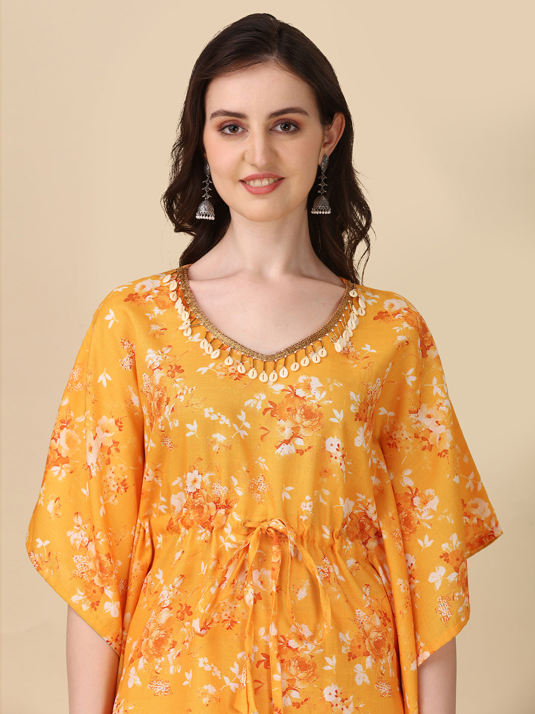 Elara Kaftan Set For Womens