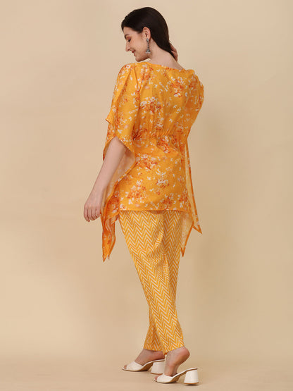 Elara Kaftan Set For Womens