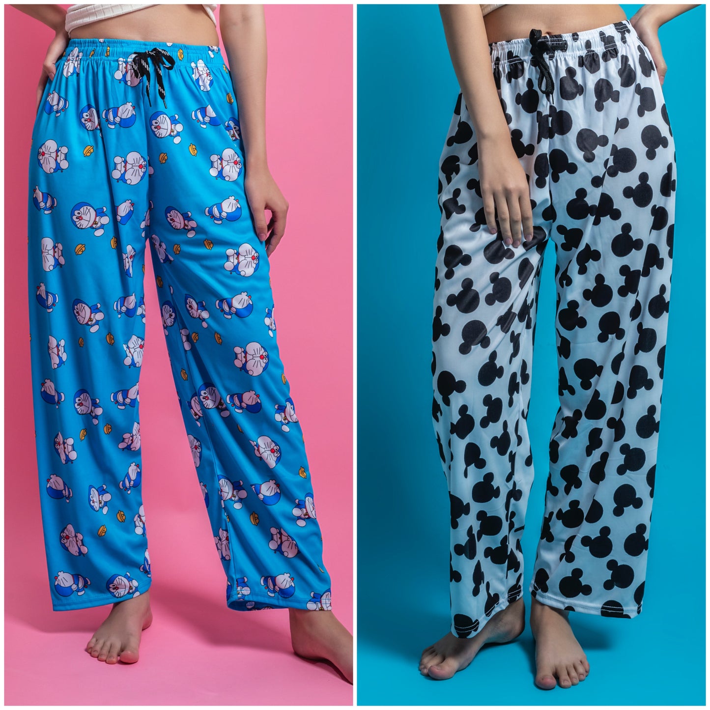 Women's Pack of 2 Printed Lounge payjama