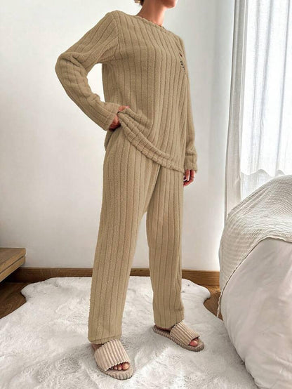 Knit Lounge Sets for Women Long Sleeve