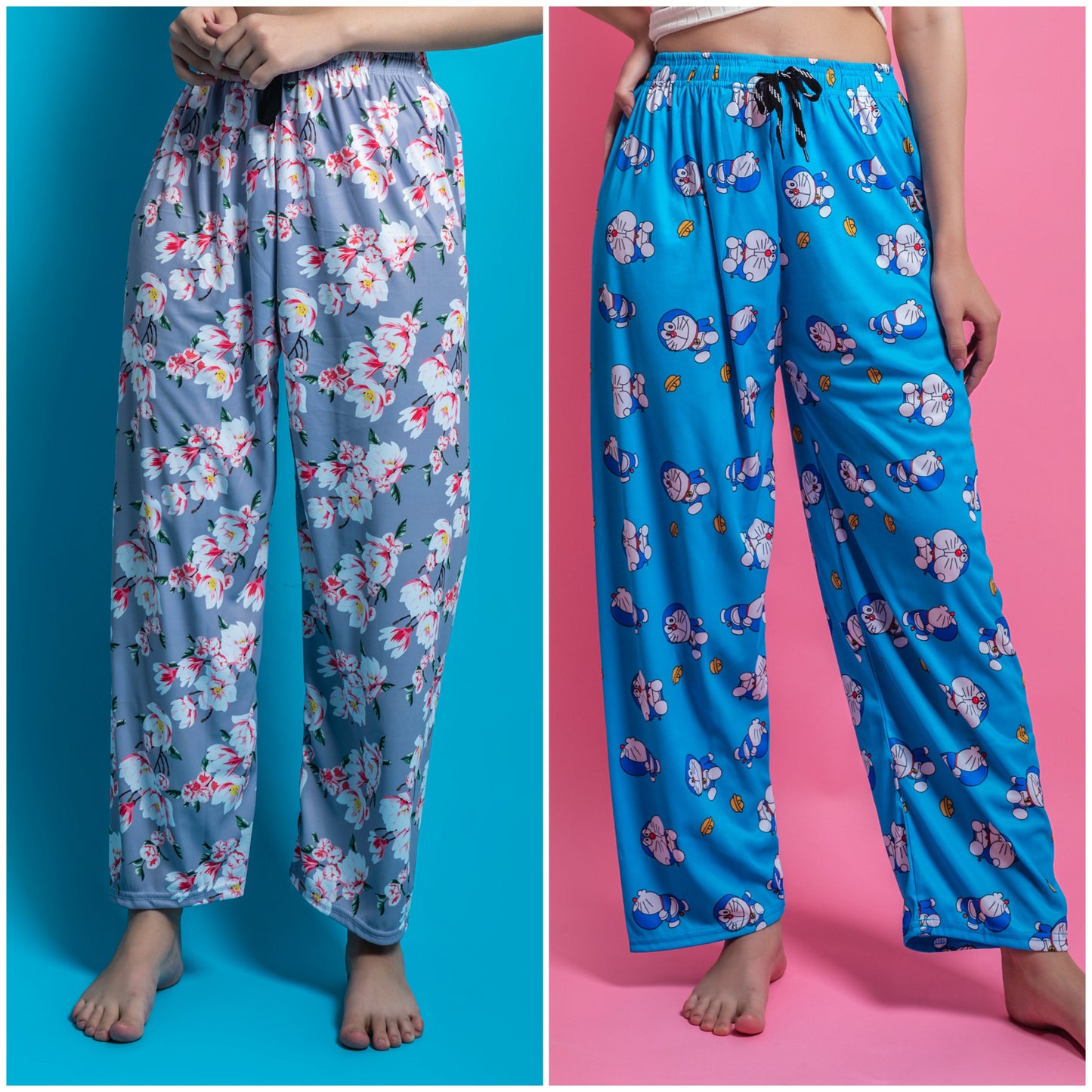 Women's Pack of 2 Printed Lounge payjama