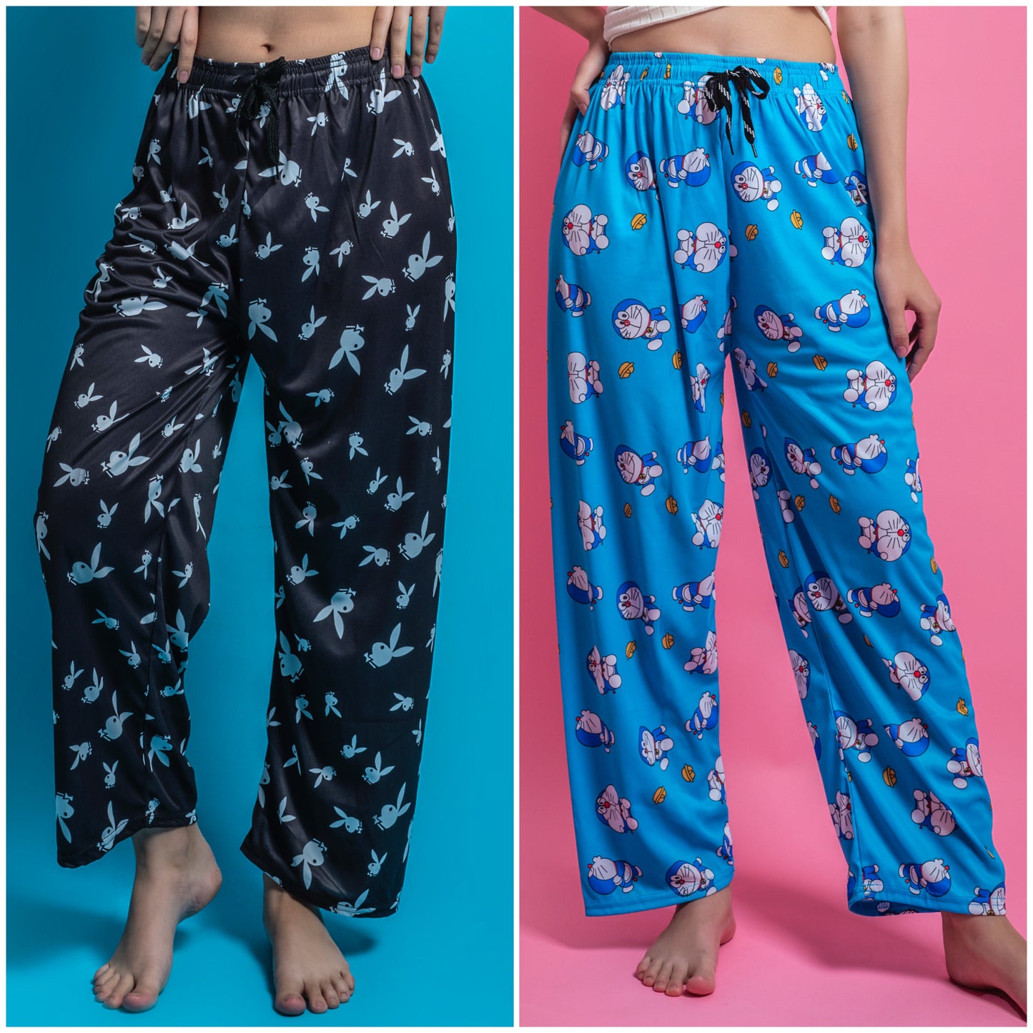 Women's Pack of 2 Printed Lounge payjama