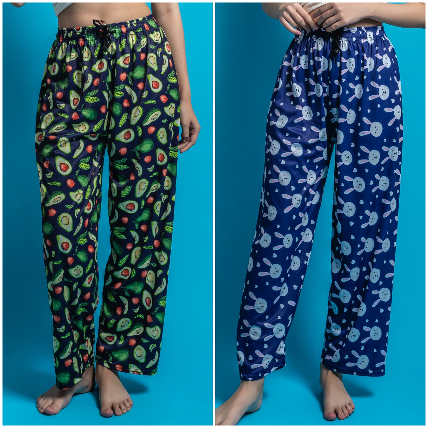 Women's Pack of 2 Printed Lounge payjama