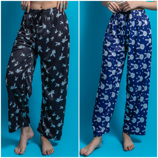 Women's Pack of 2 Printed Lounge payjama