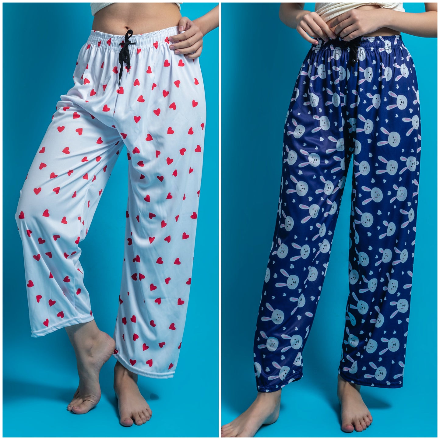 Women's Pack of 2 Printed Lounge payjama