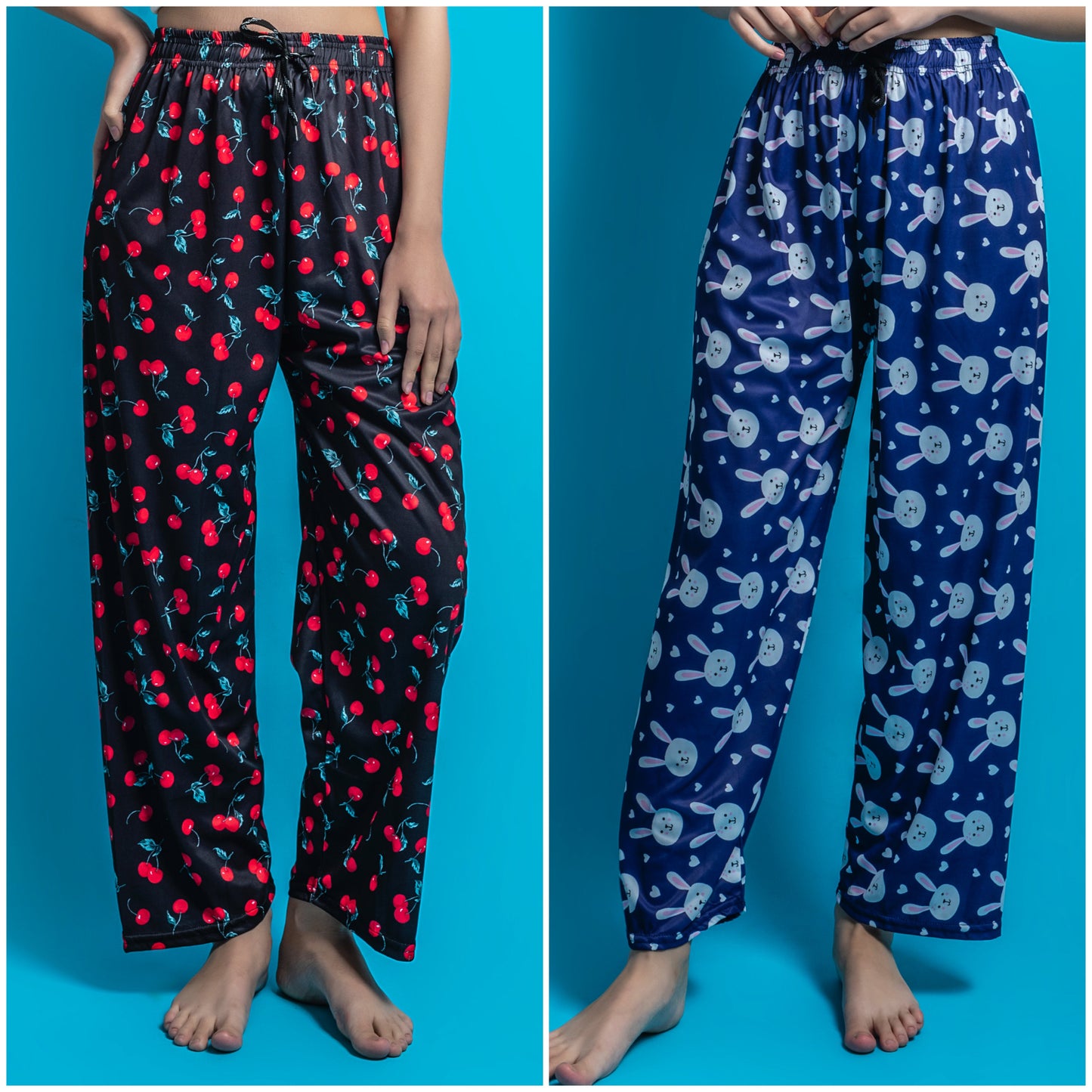 Women's Pack of 2 Printed Lounge payjama