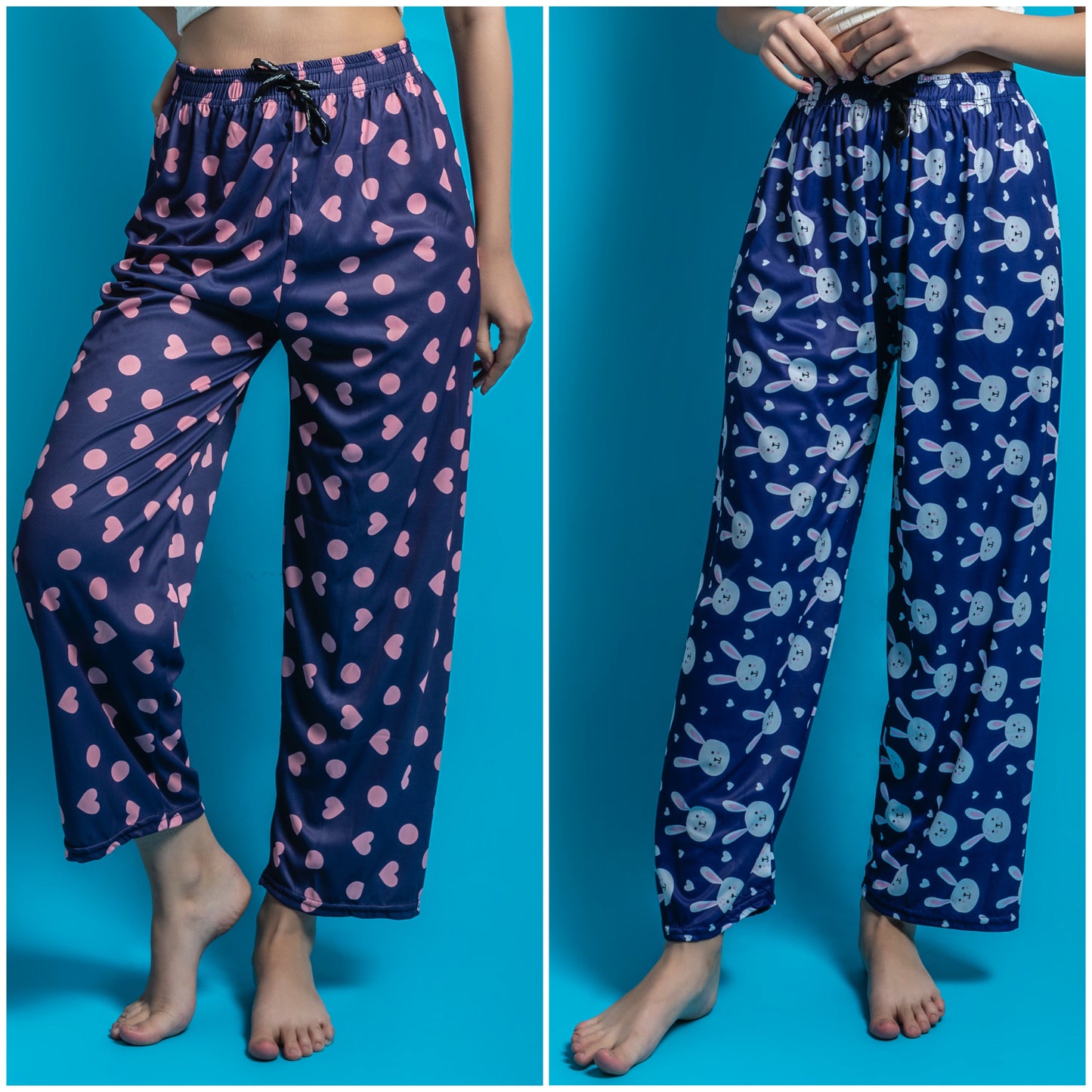 Women's Pack of 2 Printed Lounge payjama