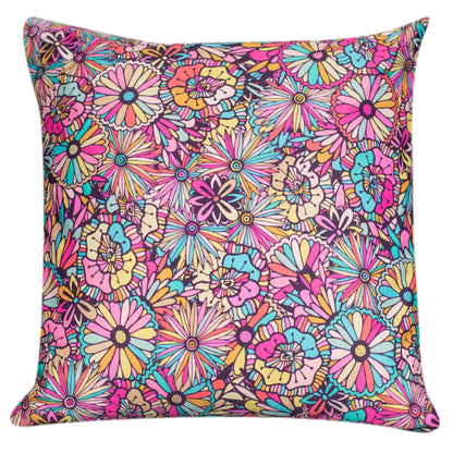 Ethnic Turkey Printed Satin Cushion Covers, Set of 5