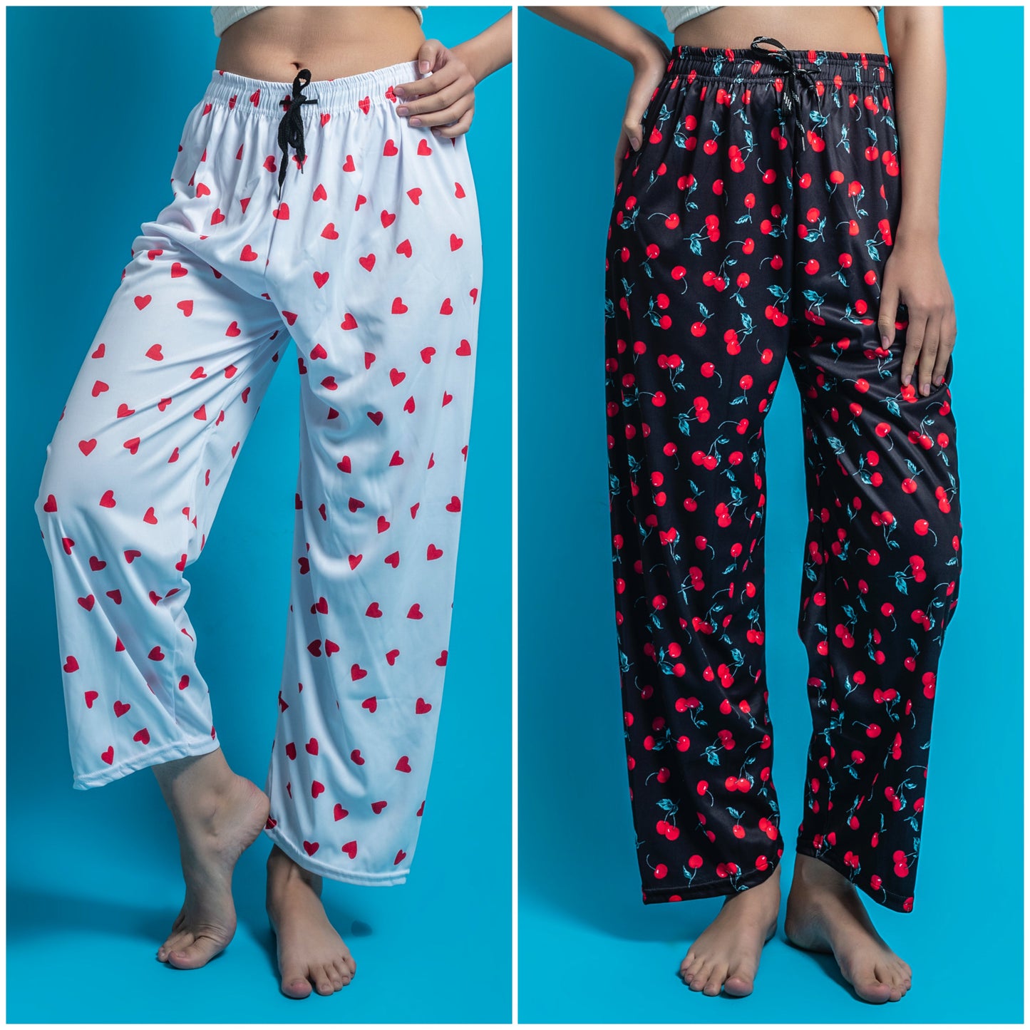 Women's Pack of 2 Printed Lounge payjama