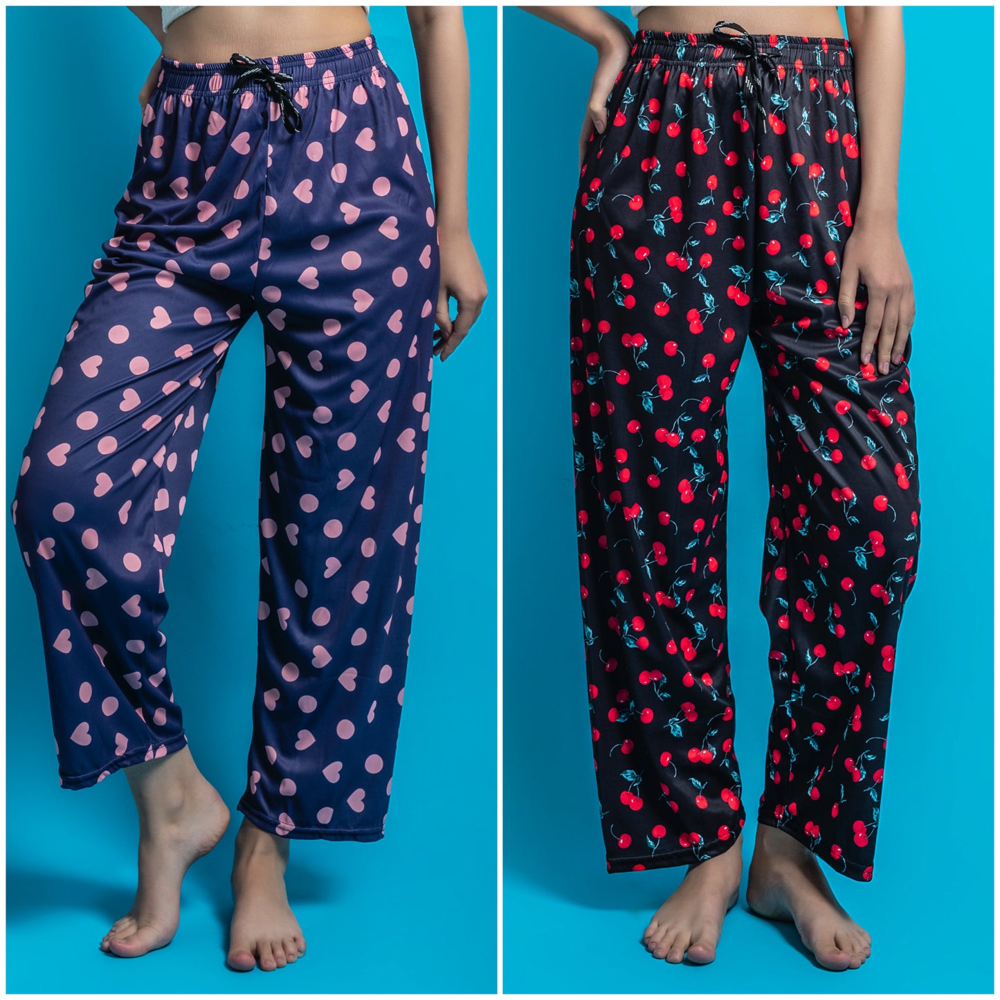 Women's Pack of 2 Printed Lounge payjama