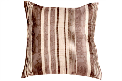 Ethnic Art Printed Satin Cushion Cover, Set of 5