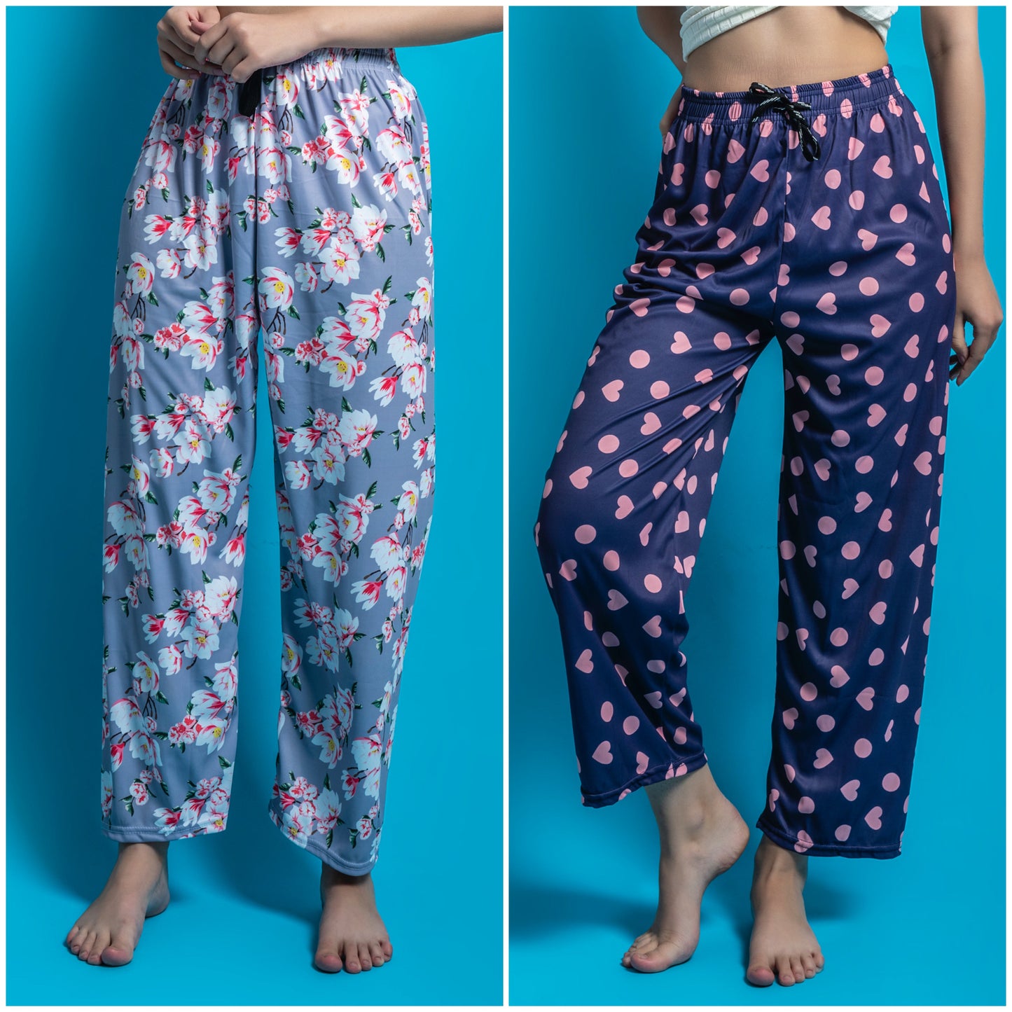 Women's Pack of 2 Printed Lounge payjama