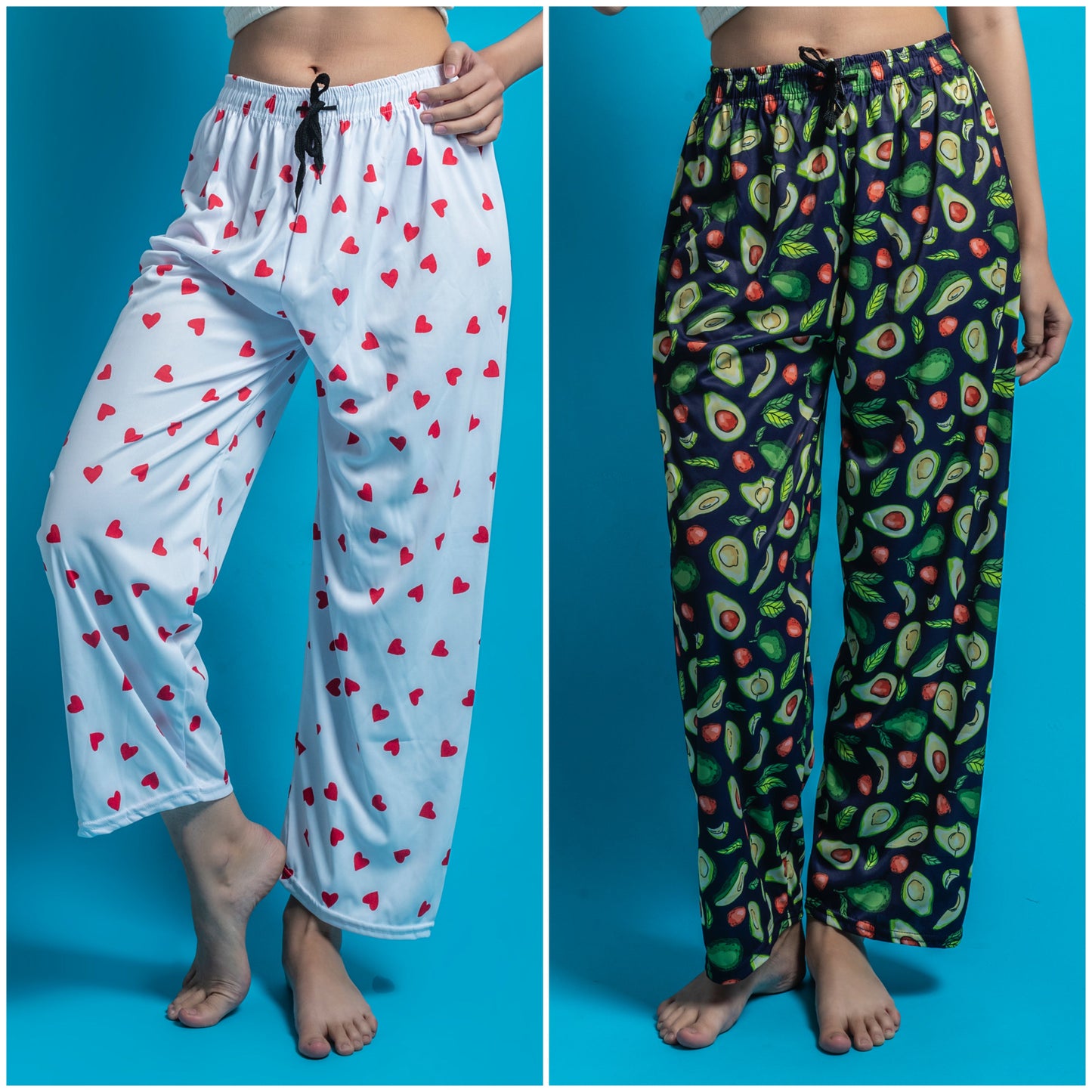 Women's Pack of 2 Printed Lounge payjama