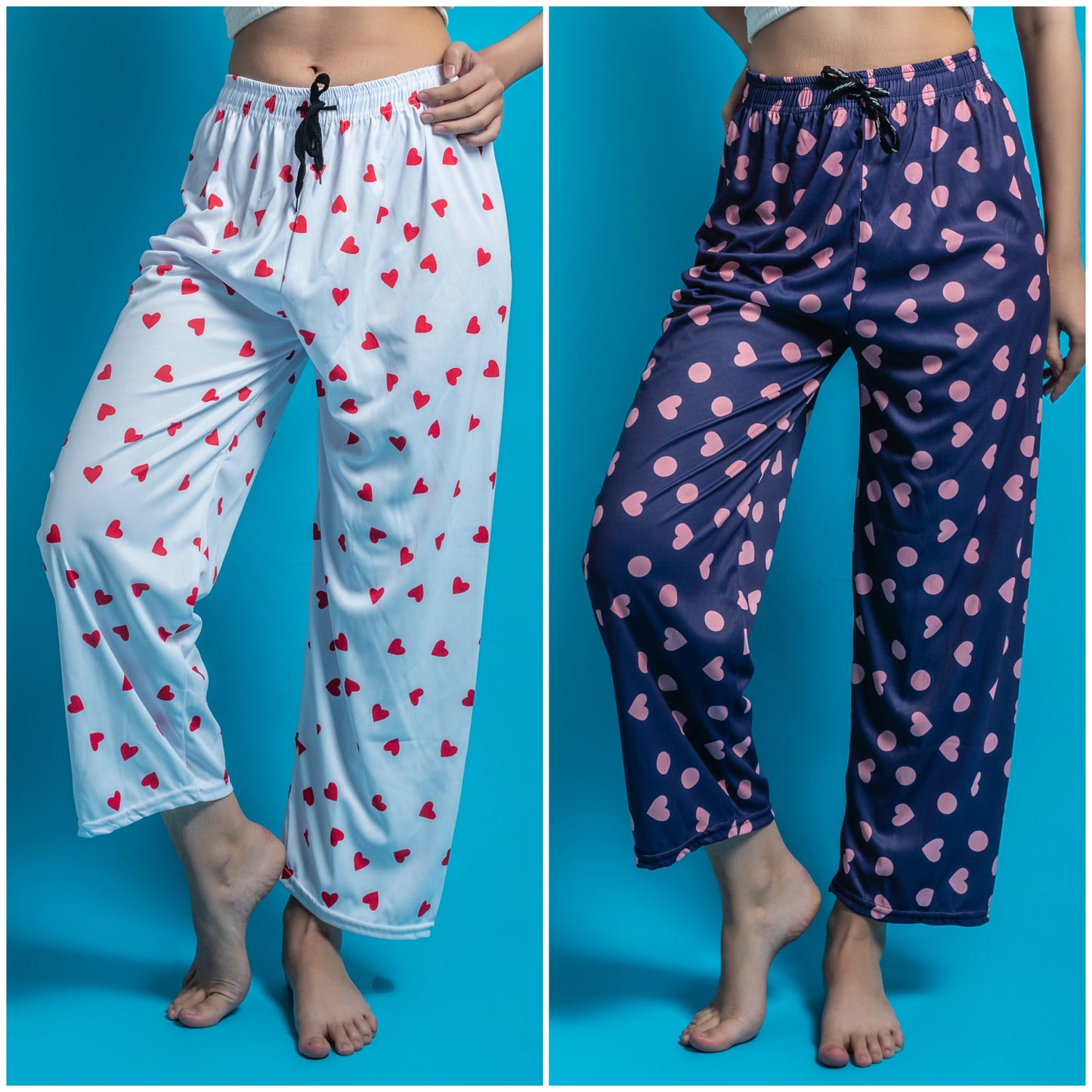 Women's Pack of 2 Printed Lounge payjama