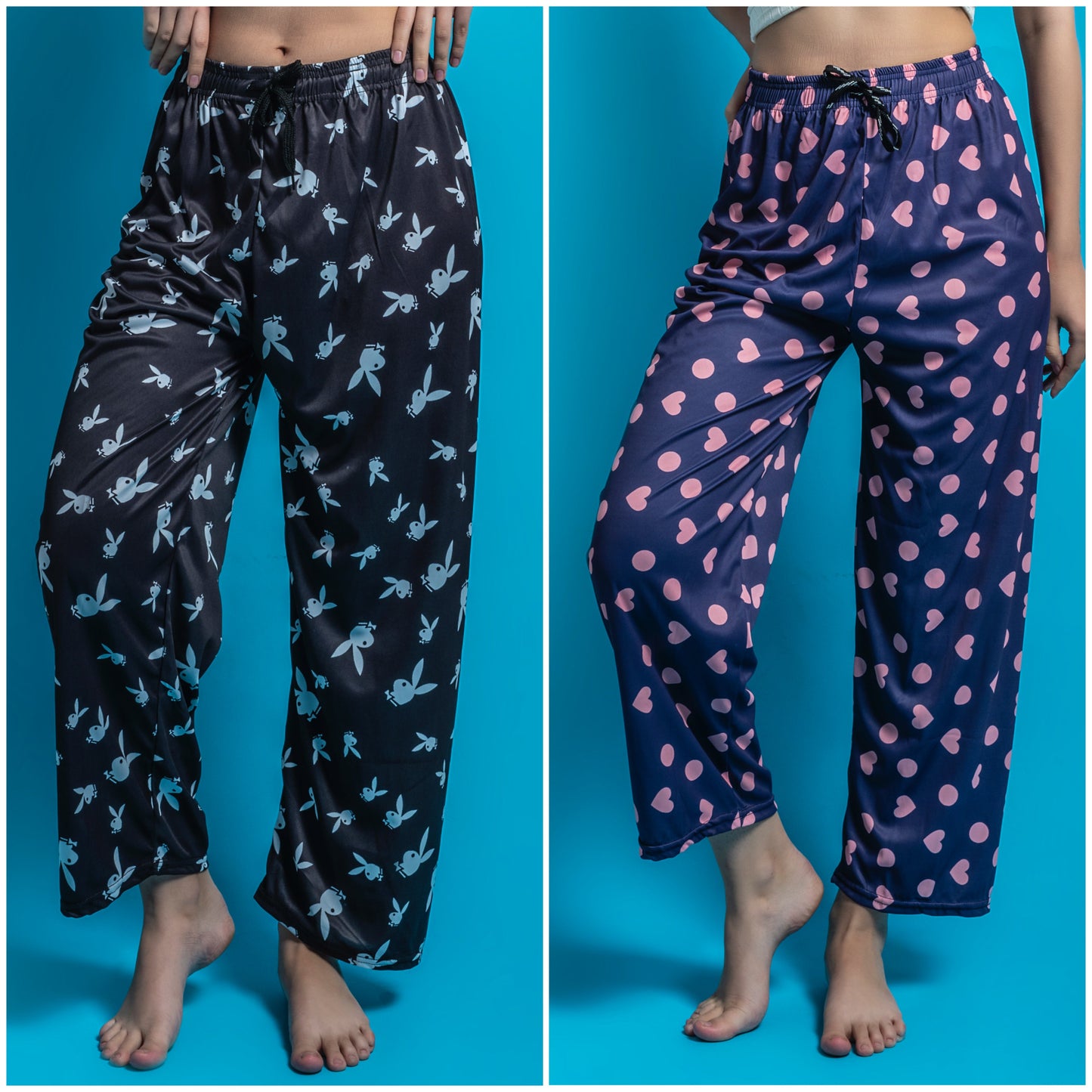 Women's Pack of 2 Printed Lounge payjama