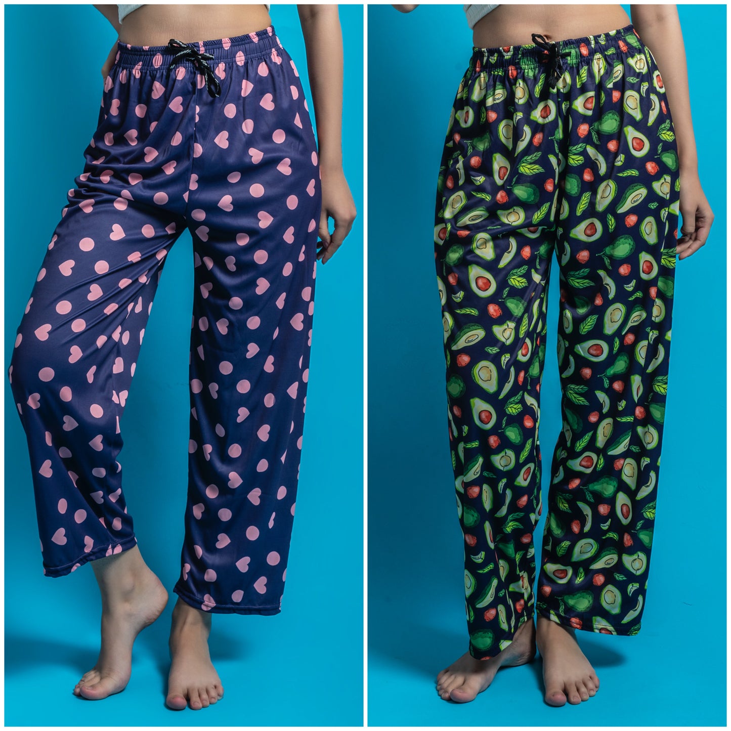 Women's Pack of 2 Printed Lounge payjama