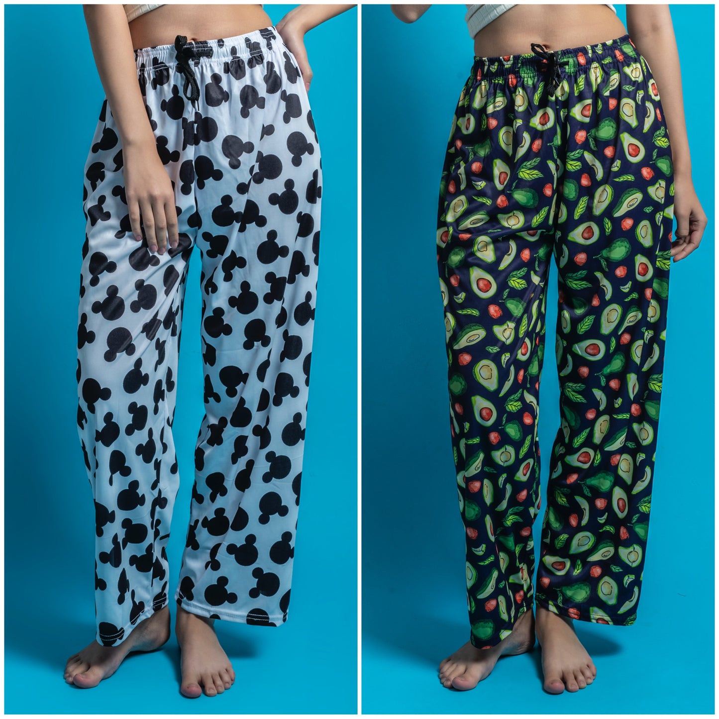 Women's Pack of 2 Printed Lounge payjama