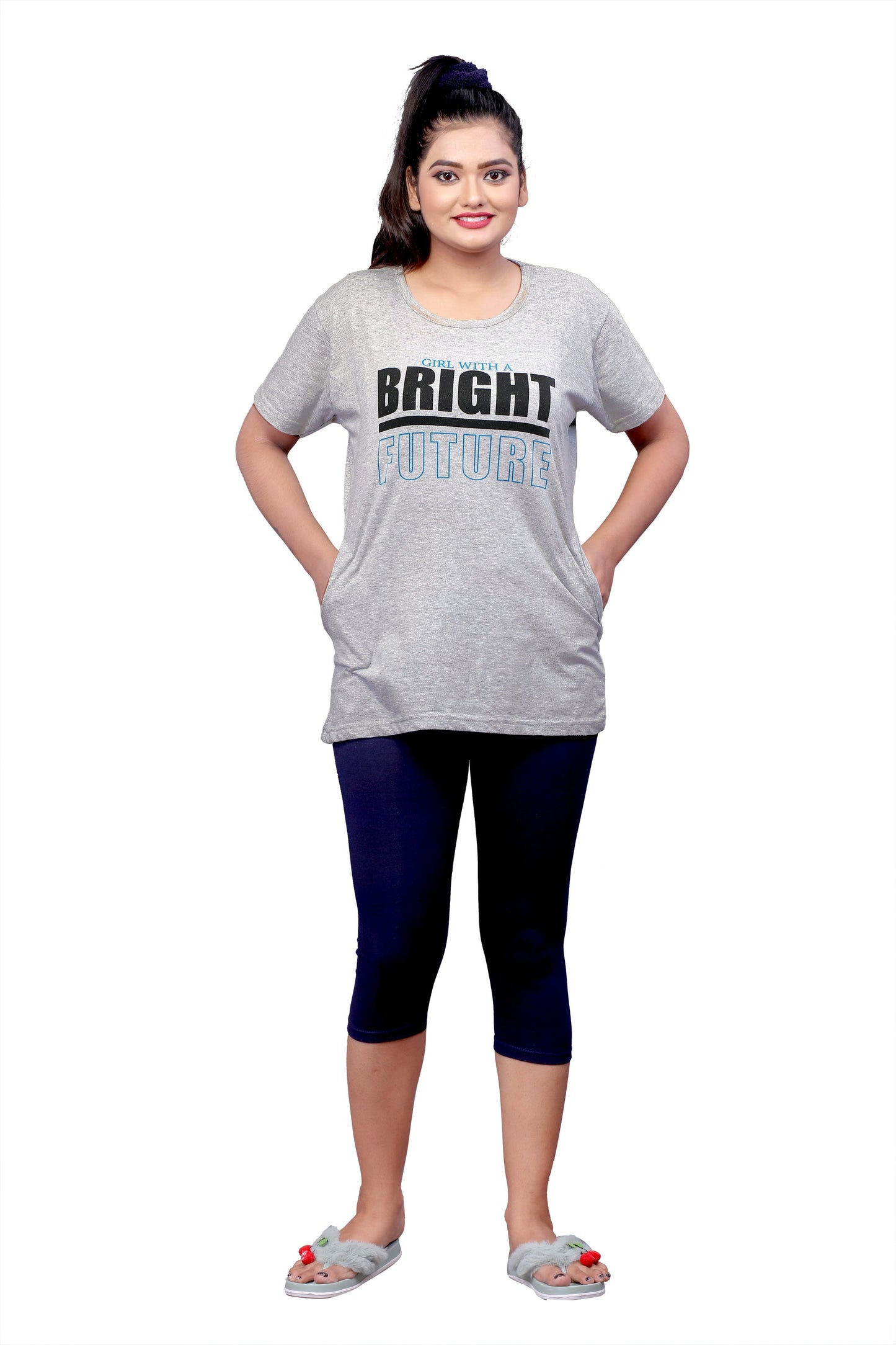 Women's and Girls Night T-Shirt Comfortable and Stylish