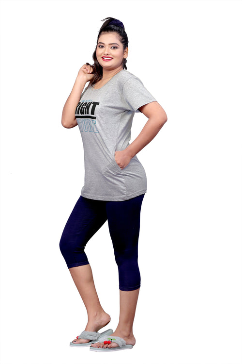 Women's and Girls Night T-Shirt Comfortable and Stylish