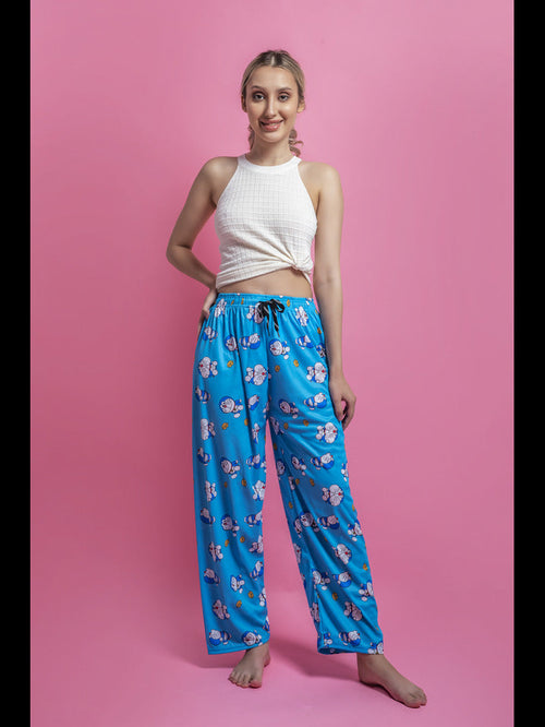 Trendy Fashionable Women Doramon Printed Payjama