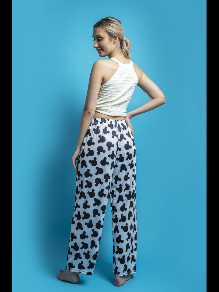 Trendy Fashionable Women Micky Printed Payjama