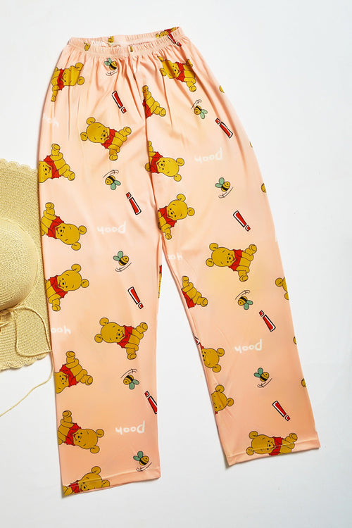 Women's Pooh Printed Imported Payjama Pack of 1